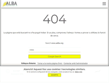 Tablet Screenshot of aalba.org
